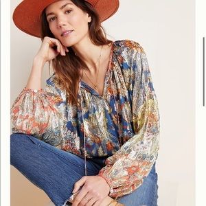 Verb by Pallavi Singhee Peasant Blouse